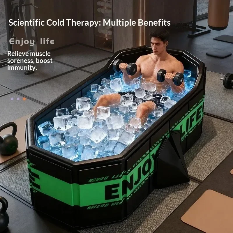 Portable Foldable Bathtub Spa Workout Relaxation Banheira Bebe Baignoire Banheira Adult Ice Bath Tub Cold Therapy Recovery Soak