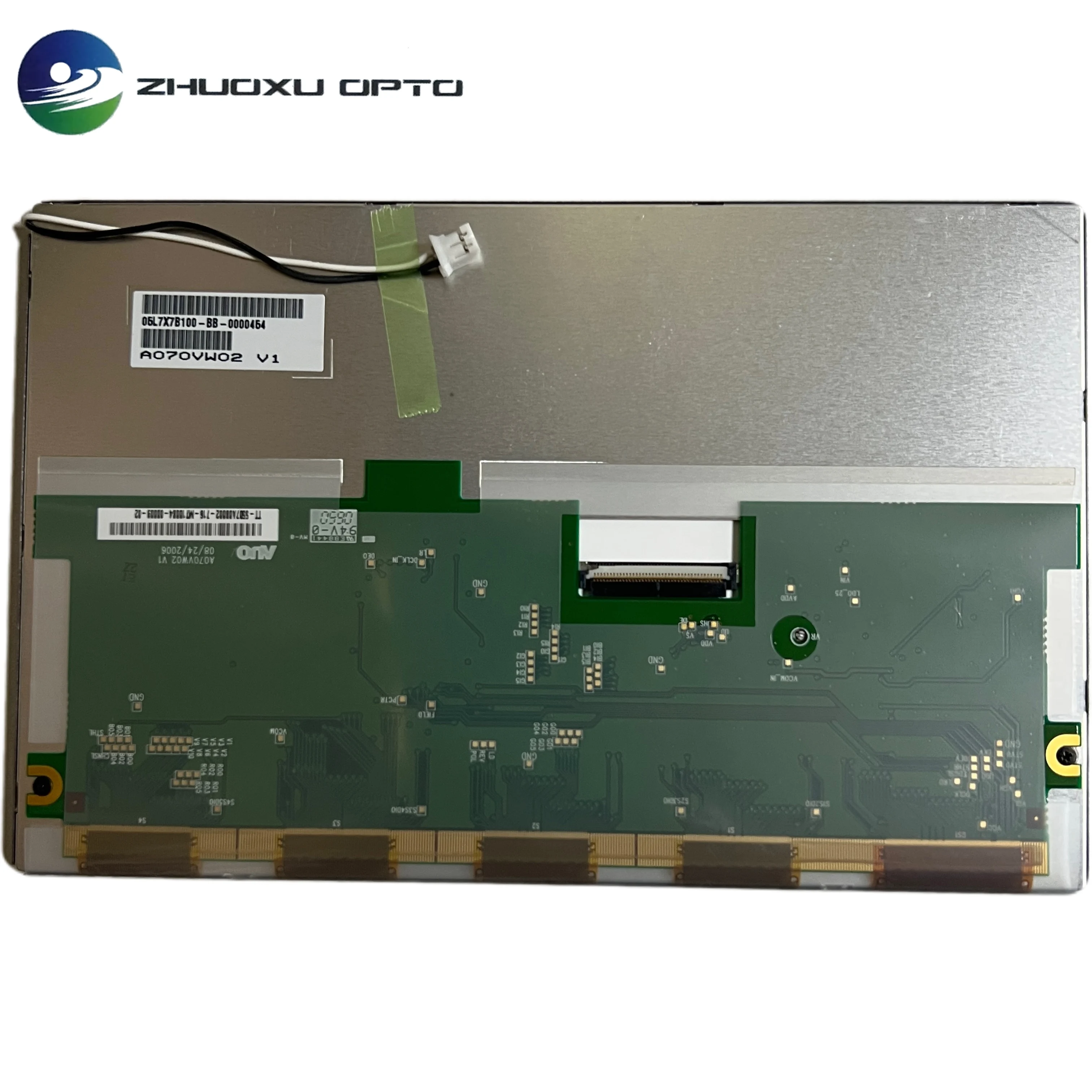 

НОВЫЙ A070VW02 V1 оригинальный AUO 7-дюймовый 800*480 TTL 40-контактный ЖК-экран Панель