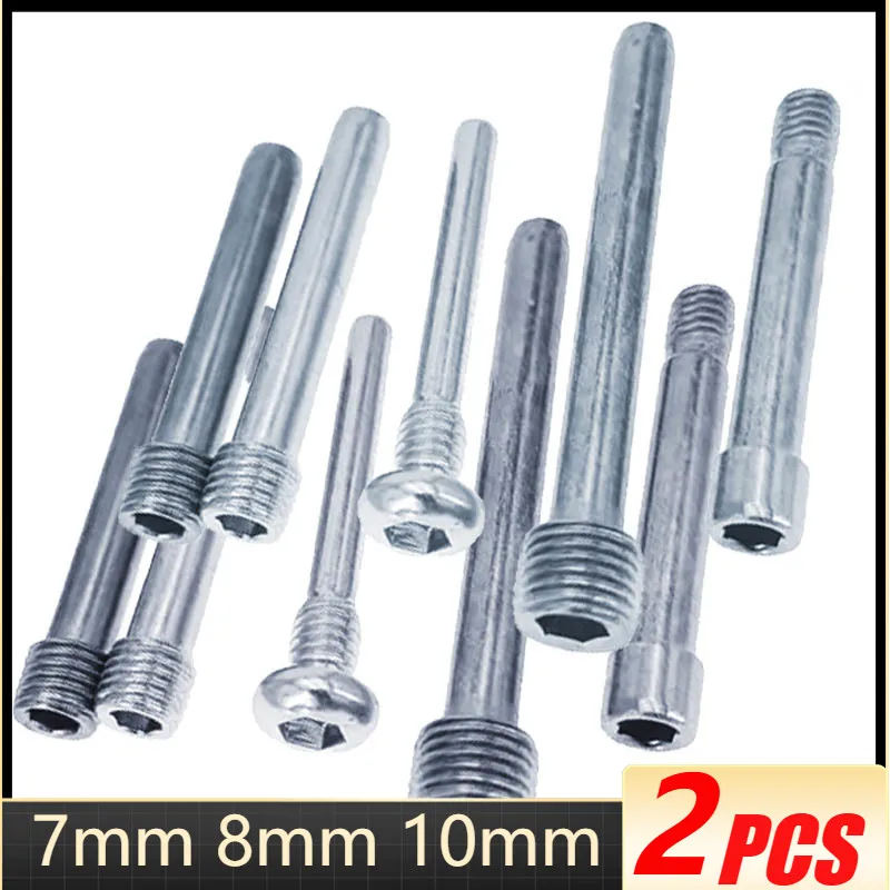 2pcs Motorcycle Lower Pump Disc Brake Pad Fixing Screw Hexagonal Guide Bolt Guide Pin