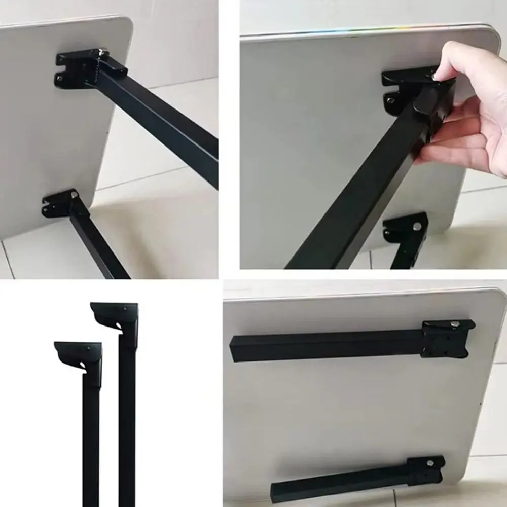 90° Folding Table Leg Replacement Metal DIY Bed Sofa Support Legs Bench Computer Desk Parts