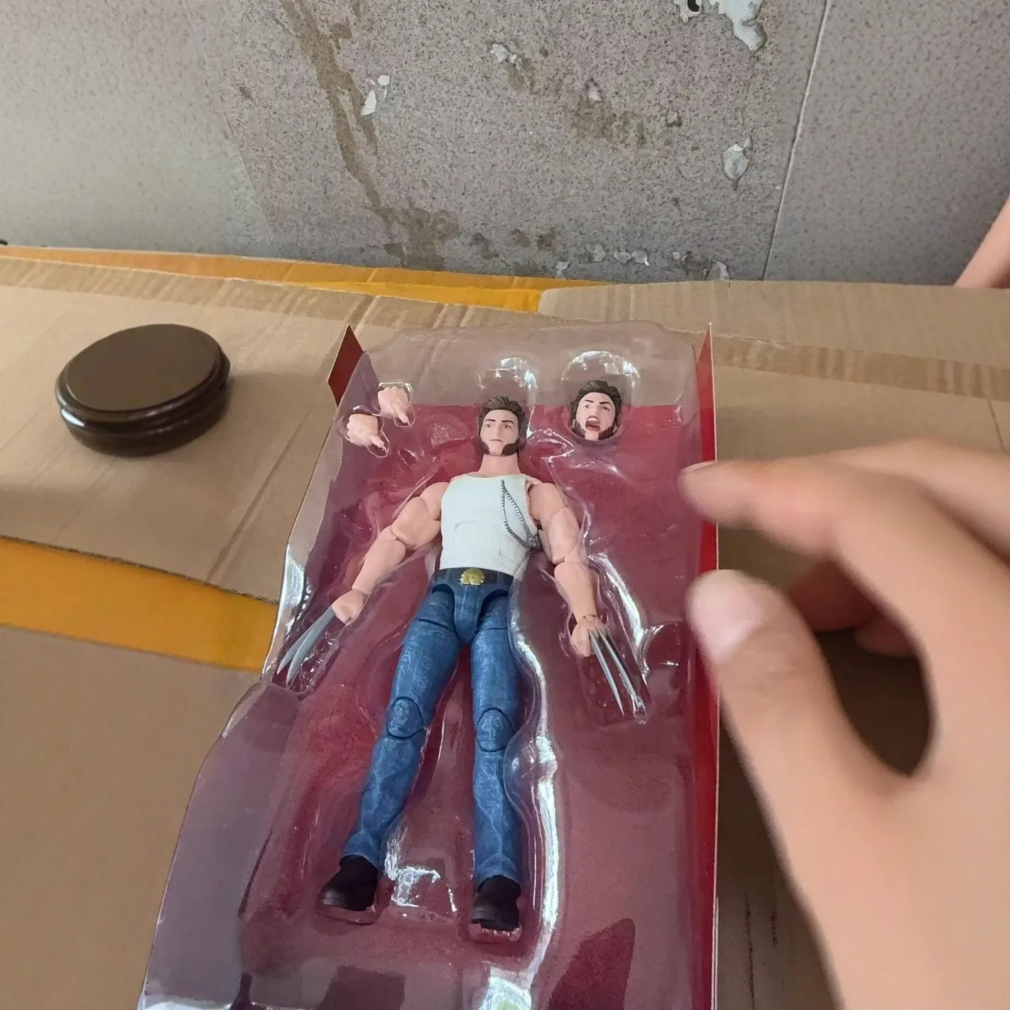 16 cm film x-men Wolverine mobilité commune figurine PVC Modes jouet poupée bureau décor Collection cadeaux en boîte