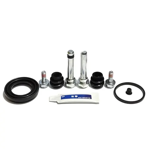 Kit de reparación de cilindro de freno delantero para Toyota Yaris Sedan Vois, pinza, pasador de guía de tornillo, cubierta de pistón, sellado de aceite, 2014-2021, 1 ud.