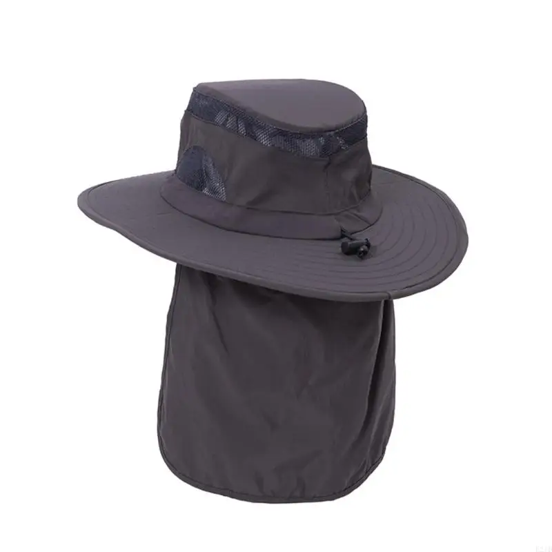 

Windproofed Protecting Hat Outdoor Activity Hat Western Hat Quick Drying Hat