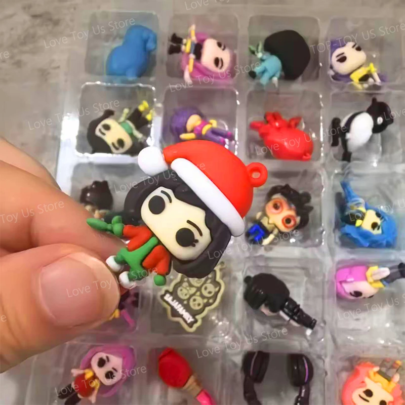 Nuovo calendario dell'Avvento 3D KPop Demon Hunters K-Pop Demon Hunters Rumi Mira Zoey Conto alla rovescia di Natale Calendario dell'Avvento Regalo 24 giorni