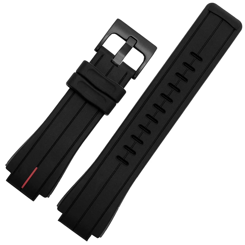 Silicone Watchband For Casio G-SHOCK GA2100 GA-2100 GM2100 DW5600 DW6900 Modified Black Rubber Sports Waterproof Strap 16mm