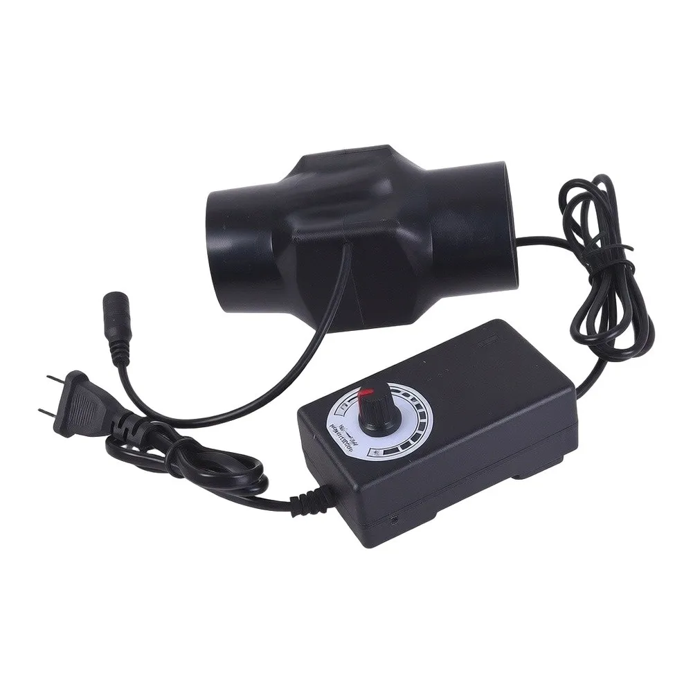 50mm 12V Duct Fan for Exhaust Ventilation Systems with 36m3/h Capacity 330Pa Pressure 38dB Low Noise ABS Construction