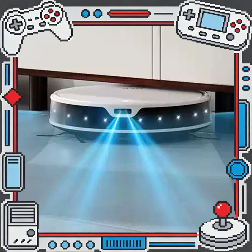 OKP K5Ultra Sweeping Robot Vacuum Front built-in laser navigation Robot Vacuum Cleaner Wit crossing obstacles Smooth low space