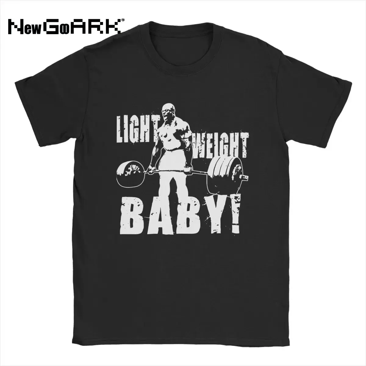 LE Light Weight Baby Ronnie Coleman Men's T Shirt Novelty T-Shirts Pure Cotton graphic t shirts