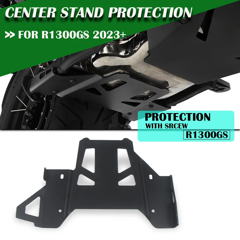 For BMW R 1300 GS r1300gs R1300 GS R1300GS R 1300GS 2023 2024New Motorcycle Accessories Black Center Stand Protection Plate