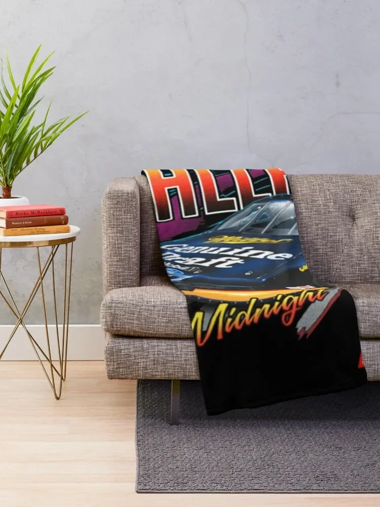 Rusty Wallace Vintage Nascar Car 2020 Black . Essential . Throw Blanket For Sofa Thin anime Blankets