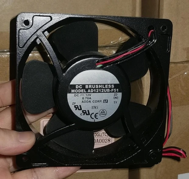 

Brand new original AD1212UB-F51 DC12V 0.70A Cooling Fan Fast delivery