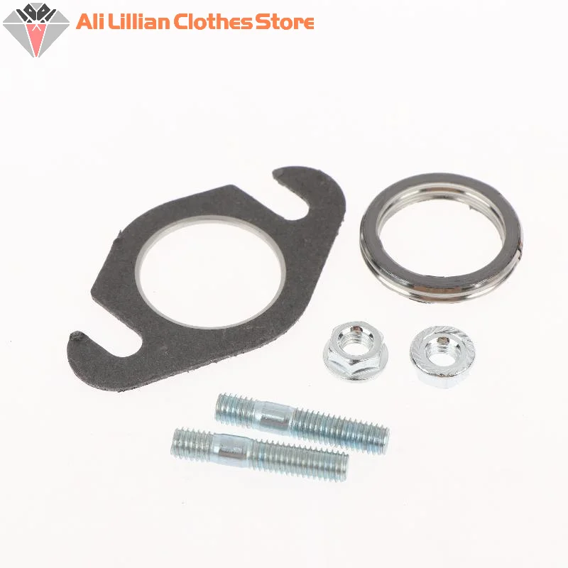 Screw Double Punch 50 Muffler Gasket Kit For 2T 50cc Scooter Roller Exhaust Pipe Replacement