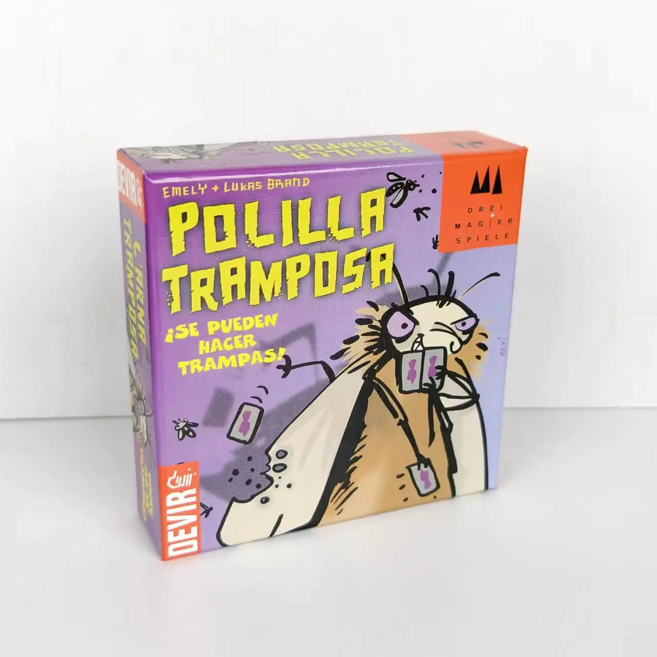 Party Games in Spanish Polilla Tramposa Board Game For Family Cheating Moth Card Game For Adults Children Juegos De Mesa Español