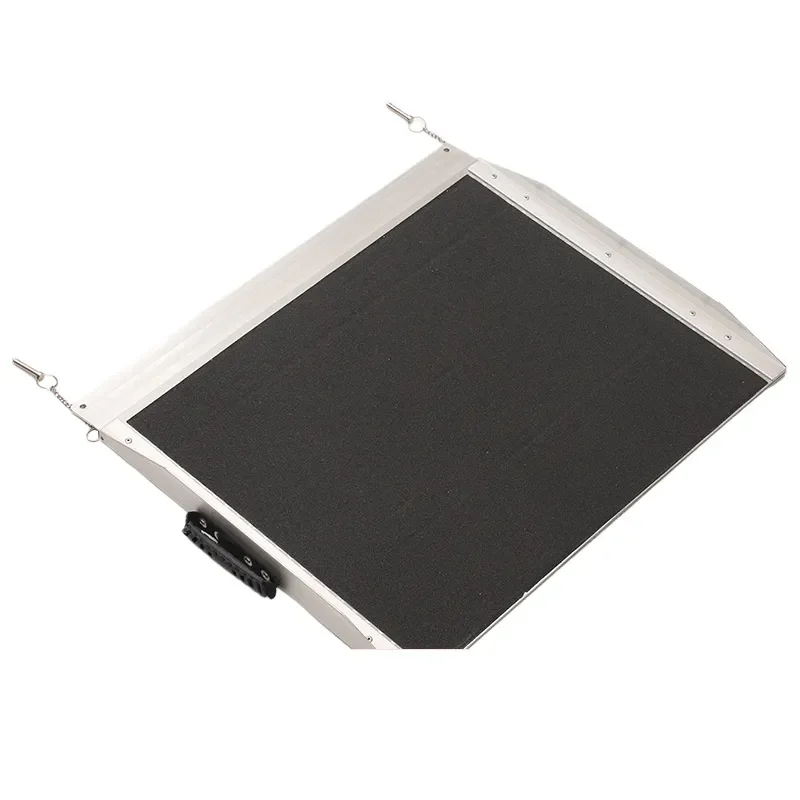 Aluminum Alloy Wheelchair Ramp Portable Stairs Steps Access Plate For Cart Loading Upper Steps Threshold Mobility Aid