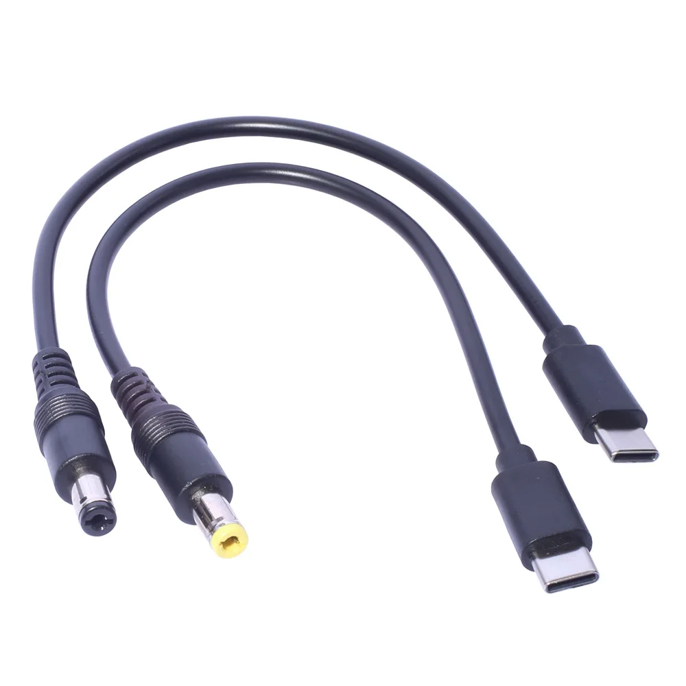 

5521 Кабель-адаптер для общественной зарядки Type-C 5,5x2,5 мм к камере USB-C и соединительному кабелю мобильного телефона