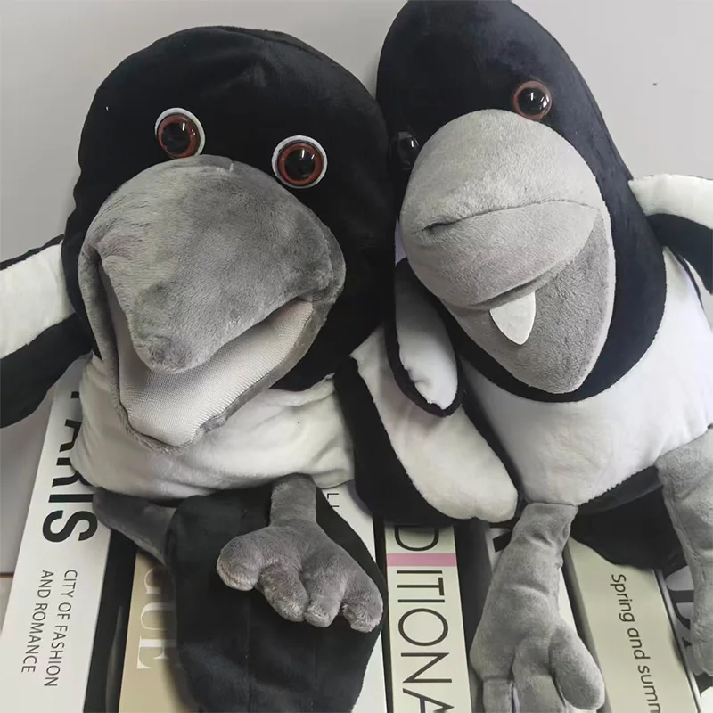 

30cm Wow English Steve and Maggie Crow Stuffed Animal Doll Toy Plush Doll Children Christmas Gift