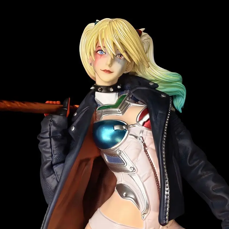 

Harley Quinn Action Figure - High Quality Harleen Quinzel Model Statue Clown's Girl Collectible Toy for Kids Birthday Gifts