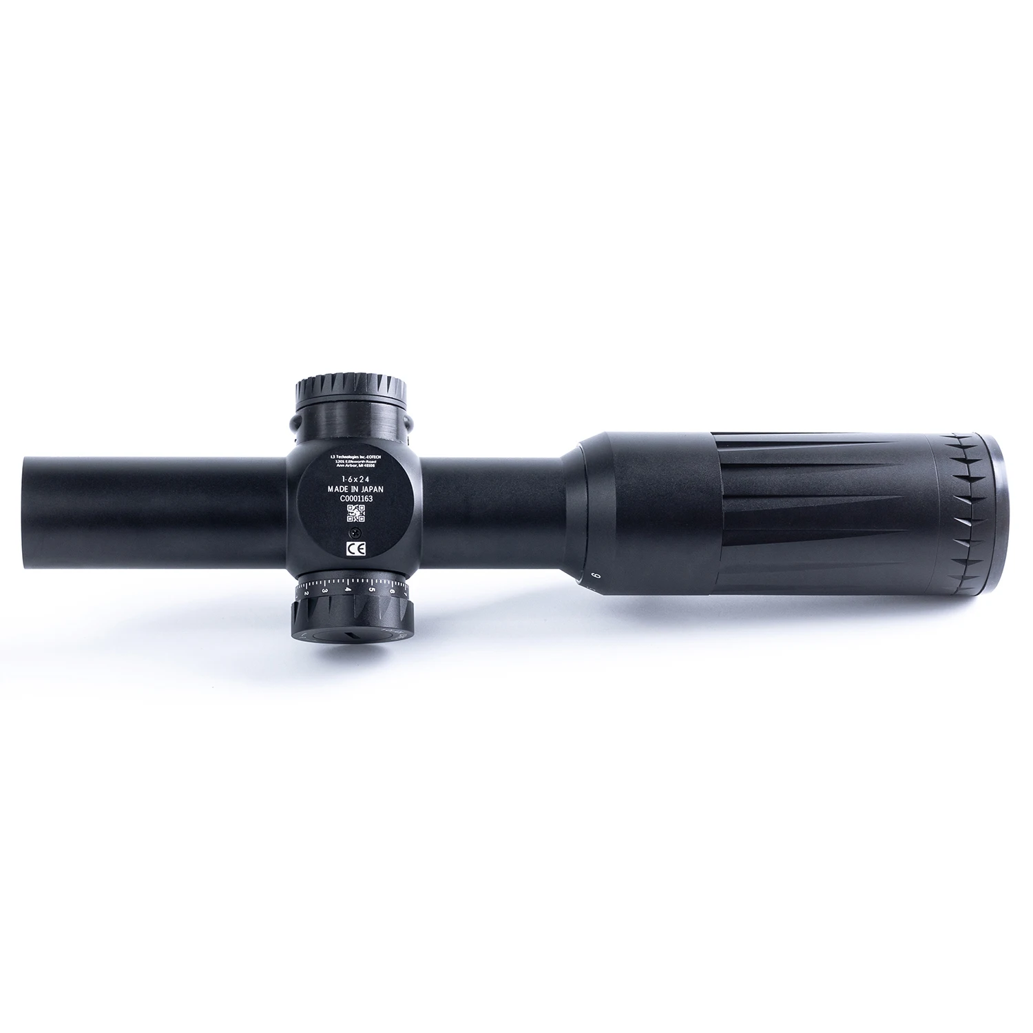 Original E*T*CH VUDU 1-6x24 First Focal Plane(FFP) Precision Rifle Scope SR1 Illuminated Reticle 30mm Tube Short&Medium Range