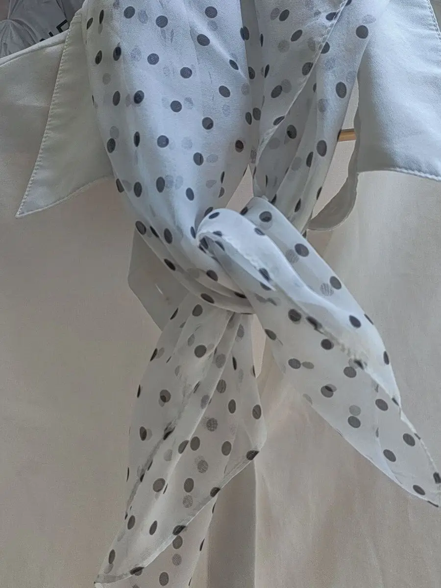 mckauf-premium-silk-scarf-100-silk-polka-dot-women's-new-style-round-dot-scarf-neck-scarf-fine-polka-dot-design
