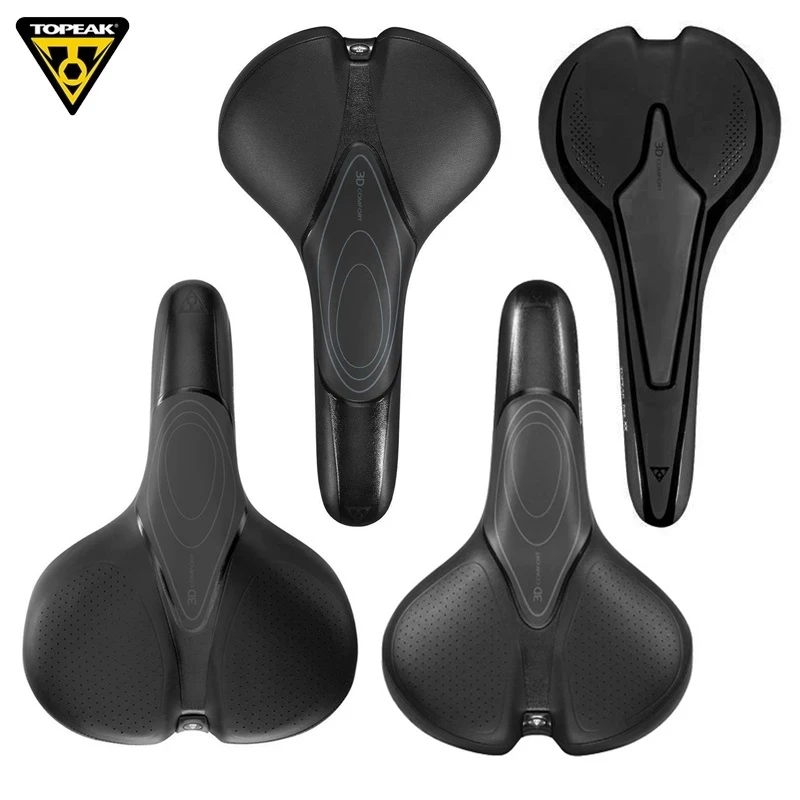 Topeak FREE RX SX TX XX ALLAY 3D Comfort System Bicycle Saddle Road Bike Seat Cushion Microfiber Fabric Cover Cycling MTB Saddle