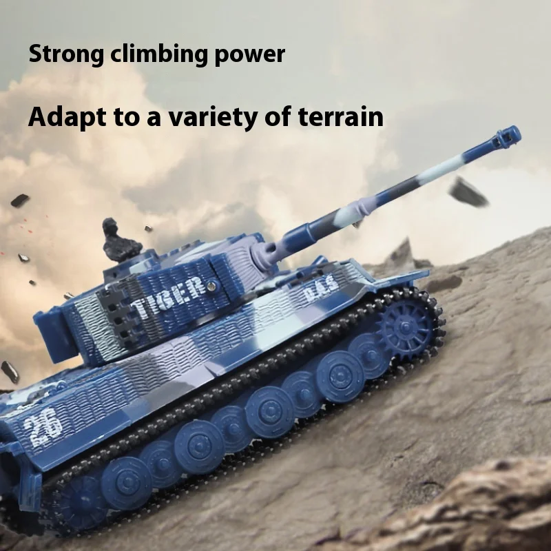 Ultra ขนาดเล็ก Mini รีโมทคอนโทรลถัง 1:72 Track ขับรถจําลอง Tiger T99 Stryker ทหารถังของเล่นเด็กของขวัญ