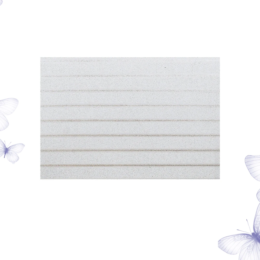 

Static Cling PVC Window Film Decorative Privacy Stained Glass Opaque Tinting Mildew Proof Reusable Frosted Garden Supplies