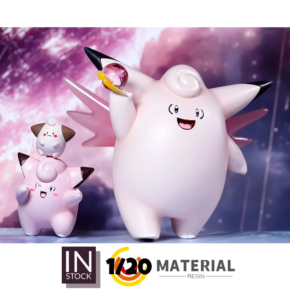 

[В НАЛИЧИИ] Фигурка из смолы 1/20 [WU] Cleffa Clefairy Clefable