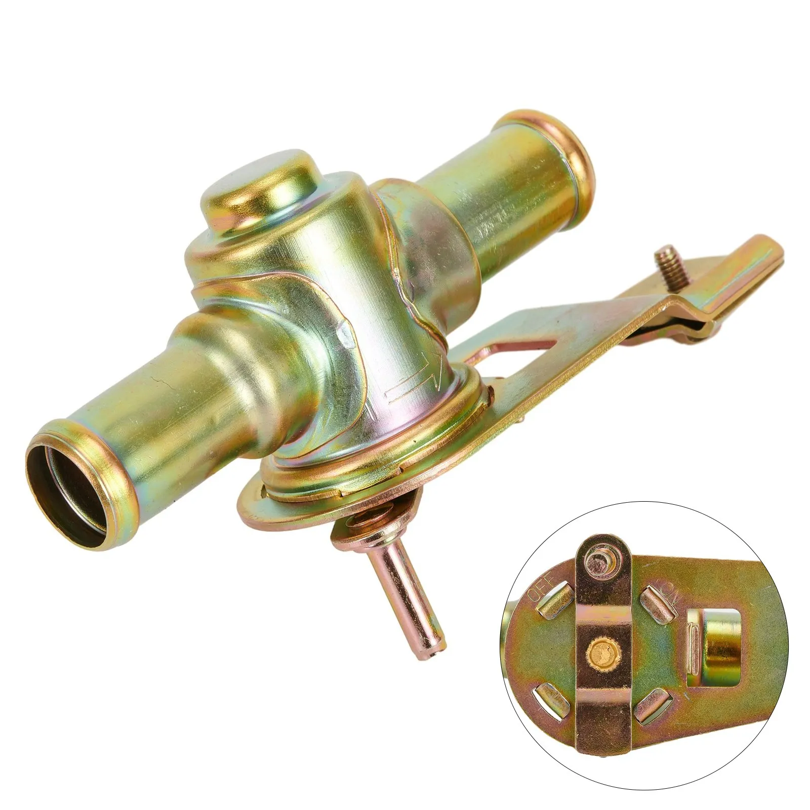 1pc Heater Tap Valve Type Car Hot Rod 16mm (5/8\