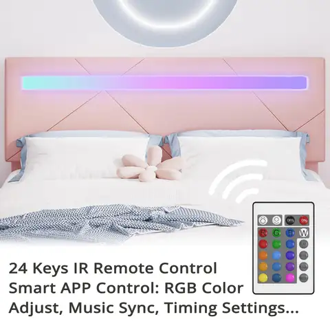 8 best sales प्लेटफ़ॉर्म बेड क्वीन साइज़ - №2