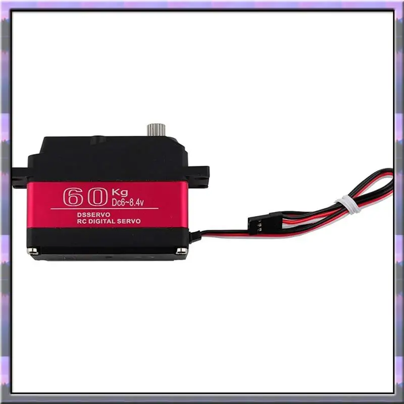 A49U 3X ハイトルク防水 60Kg 180 °   DS5160 メタルギアデジタルサーボ RC ロボットカー 1/6 アキシャル SCX6 1/5 Redcat HPI Baja