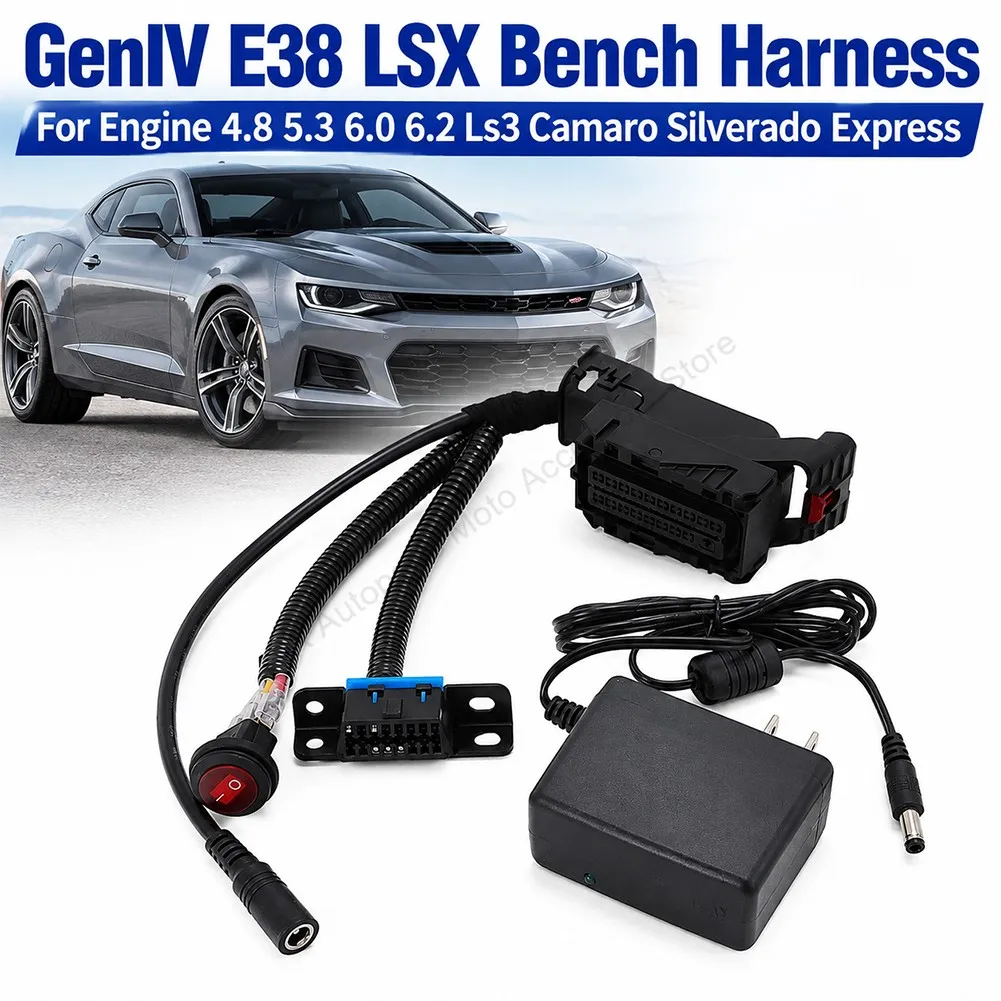 new-arrivals-for-gm-gen-iv-e38-lsx-48-53-60-62-engine-bench-harness-camaro-silverado-sierra-g8-express-ecu-wiring