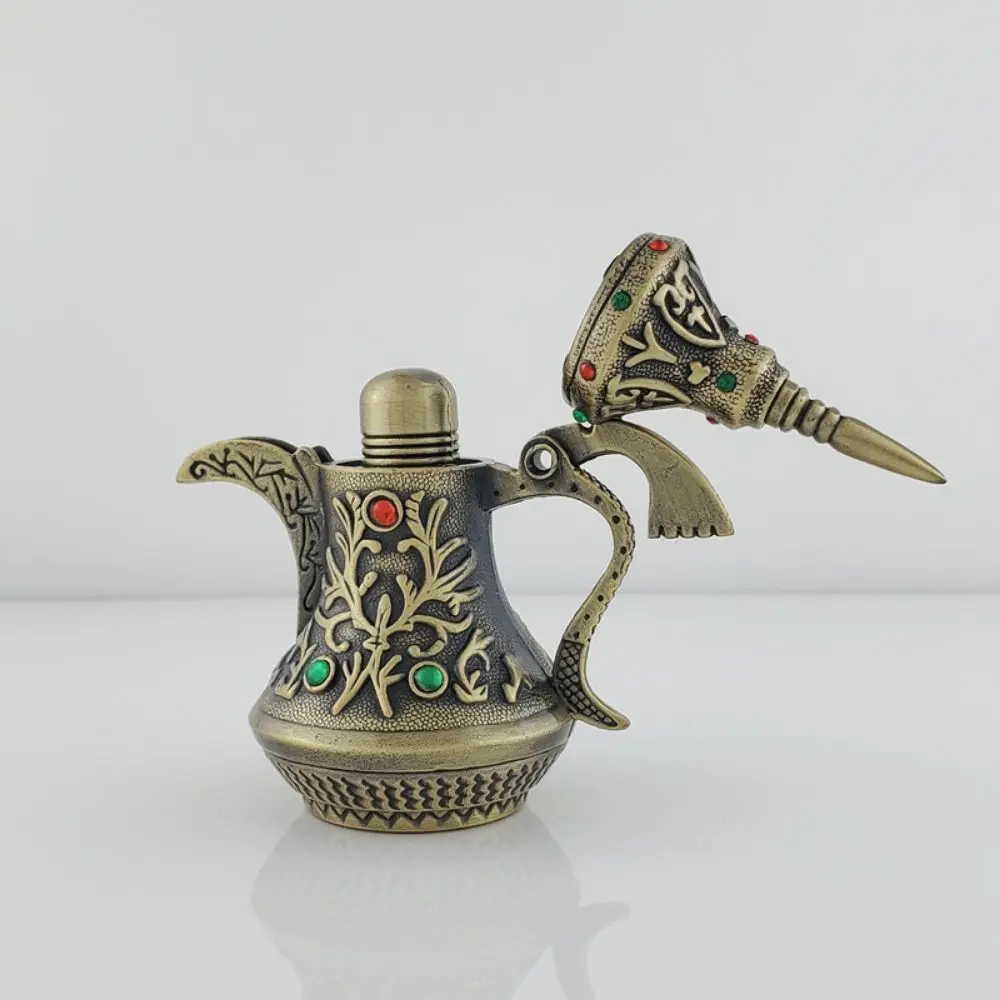 

Vintage Perfume Bottles Refillable Luxury Perfume Dropper Bottle Wine Pot Shaped Arabian Style Empty Sample Vial