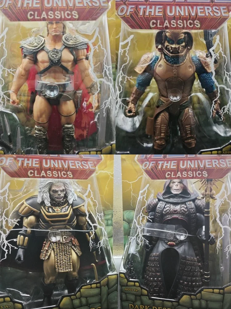 In Stock Anime Toys Super7 He Man And The Masters Of The Universe He Man Skeletor New Model Collection Doll Toys