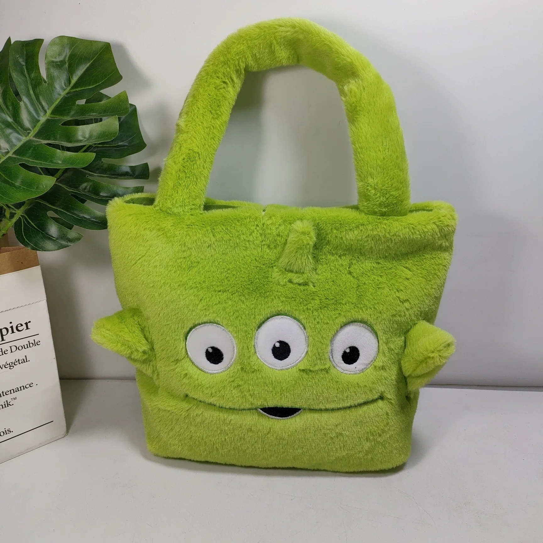

Kawaii Alien аниме плюшевая сумка милая мультяшная сумка модные сумки-тоут уличная сумка портретные рюкзаки праздничные подарки для детей