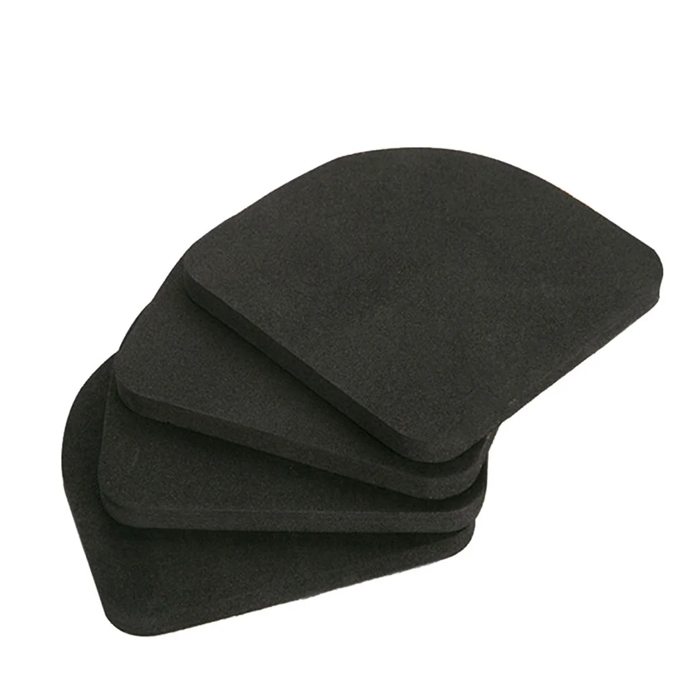 

4Pcs Vibration Isolation Pads Washing Machine Mat Eva Anti Vibration Cushion for Furniture and Appliances Black