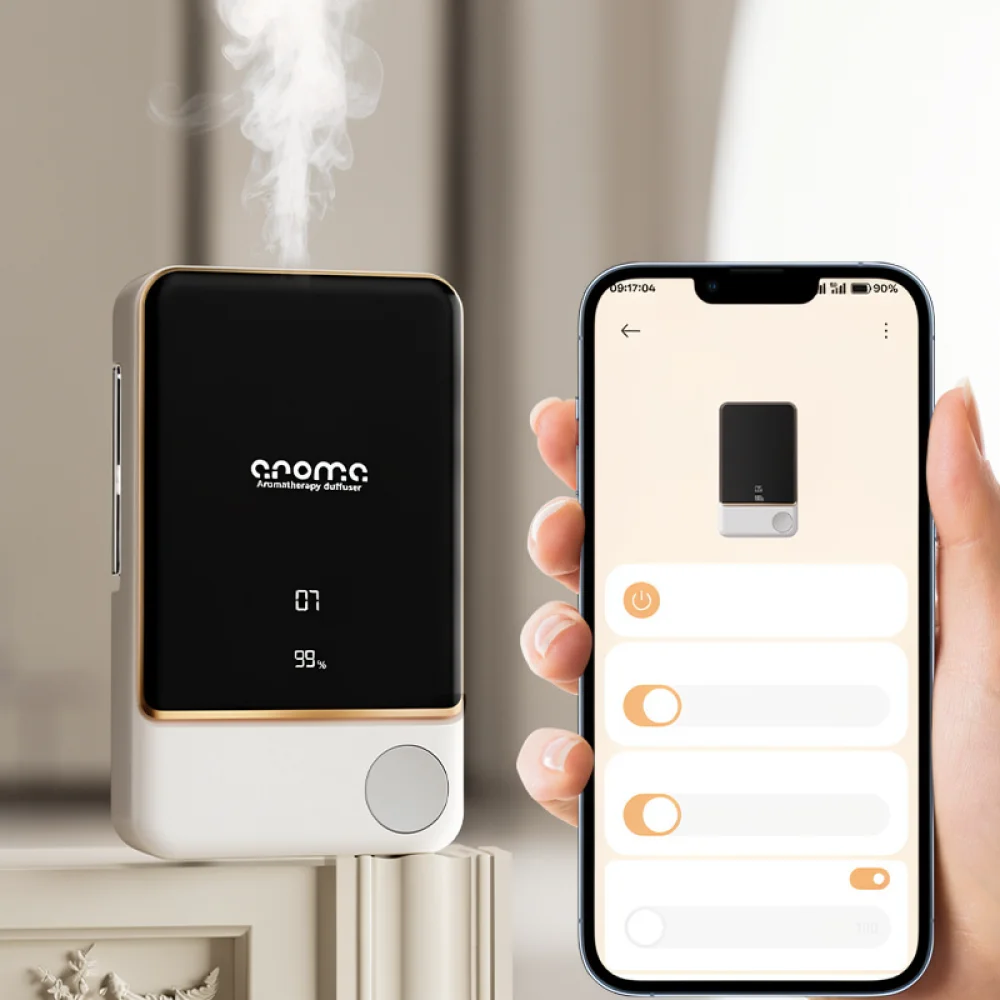 Rechargeable Scent Diffuser For Mi Home App Smart Desktop Fragrance Sprayer Automatic Silent Aromatherapy Humidifier