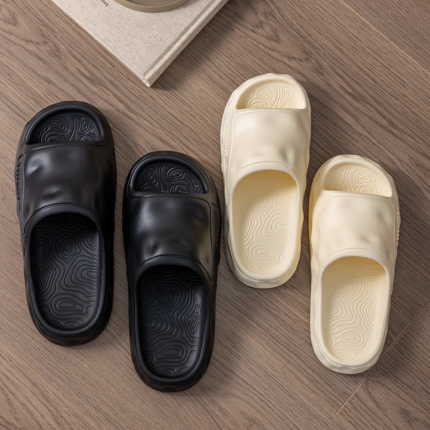 

Женские сандалии на толстой подошве, нескользящие уличные шлепанцы, модные платформы, мягкая комфортная обувь для пляжа, бассейна и повседневной носки