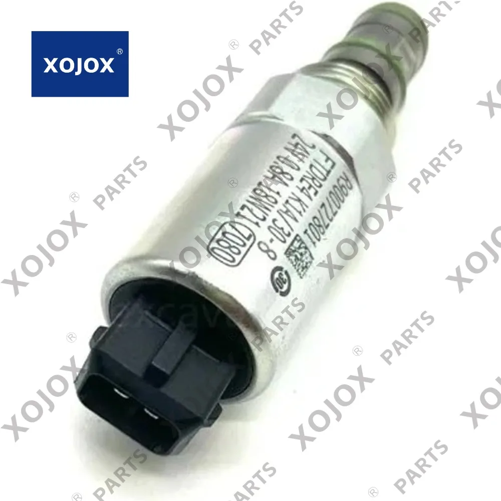 

XOJOX R900578535 Гидравлический насос Пропорциональный электромагнитный клапан 24 В Подходит для электрического регулирующего распределительного клапана экскаватора