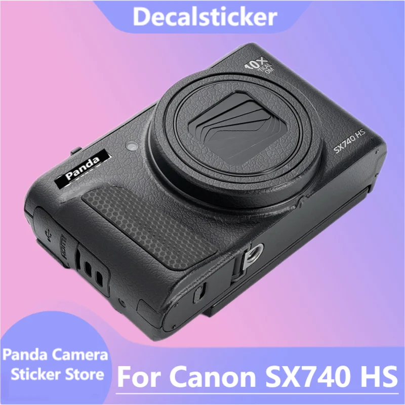 Индивидуальная наклейка для Canon PowerShot SX740HS, наклейка на кожу камеры, виниловая пленка, защитное покрытие от царапин, SX740 HS