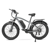 [ Ship Form EU ] CMACEWHEEL M26 Electric Bike 26“ Fat Tire Ebike 48V/17Ah Removeable Battery E Mountainbike 7 Speed Men & Women