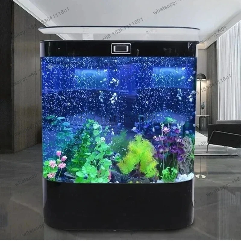 Water Ecological Landscaping Large Bottom Filter Goldfish Turtle Jar Fish Tank Aquarium Small Glass Change