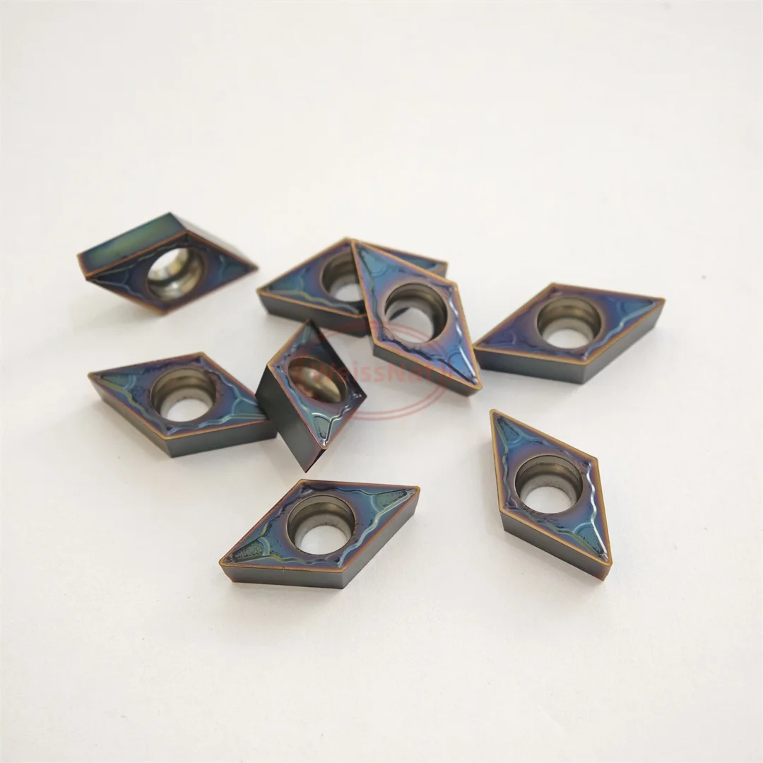DCMT070204,DCMT070208,DCMT11T304,DCMT11T308-HAH YP9210 YP9220 Carbide Insert DCMT Inserts