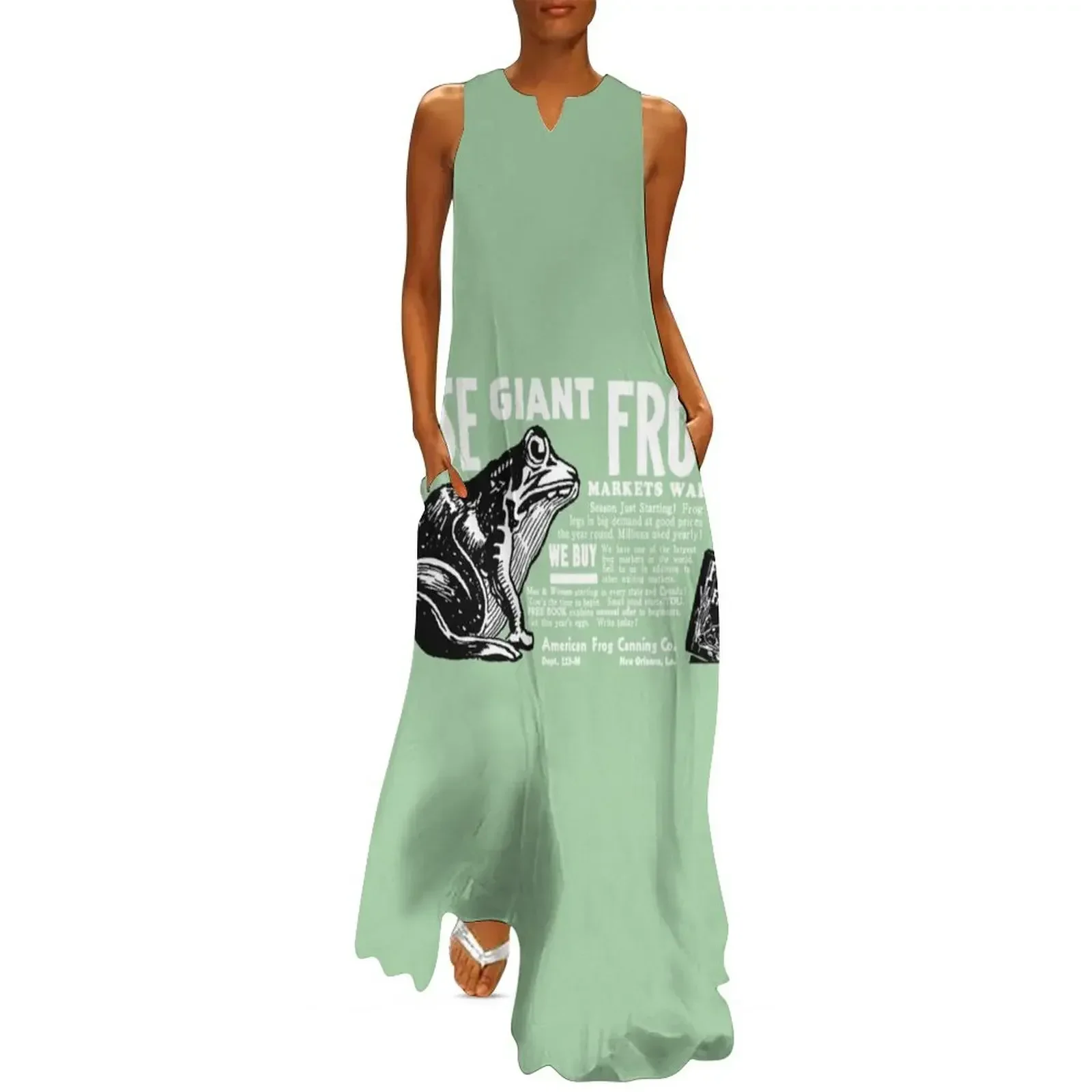 

RAISE GIANT FROGS - ADVERT Long Dress summer dresses elegant chic wedding evening dresses dress dresses summer woman 2025 Dress