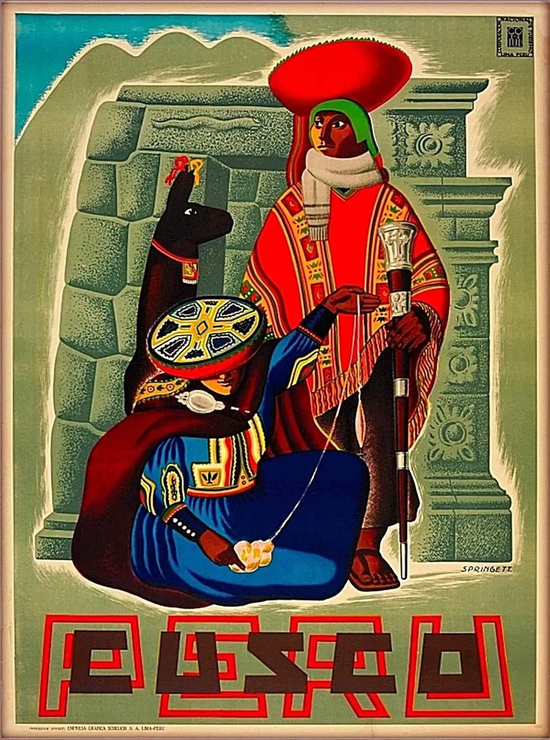 TYmall Metal Sign Wall Plaque Peru Incas Machu Picchu Cusco Cuzco South America Vintage Travel Retro Decor House Home Metal sign