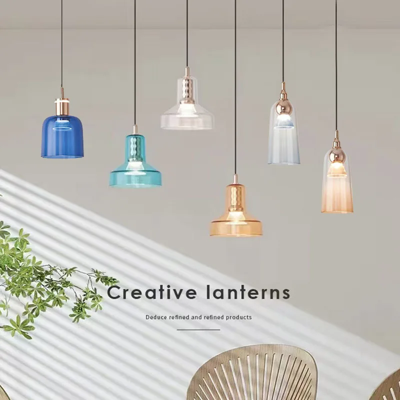 

Nordic Adjustable Suspended Wire Bedside Lamp Led Cob Dining Table Chandelier Acrylic Lantern 3000k for Living Room Hoom Decor