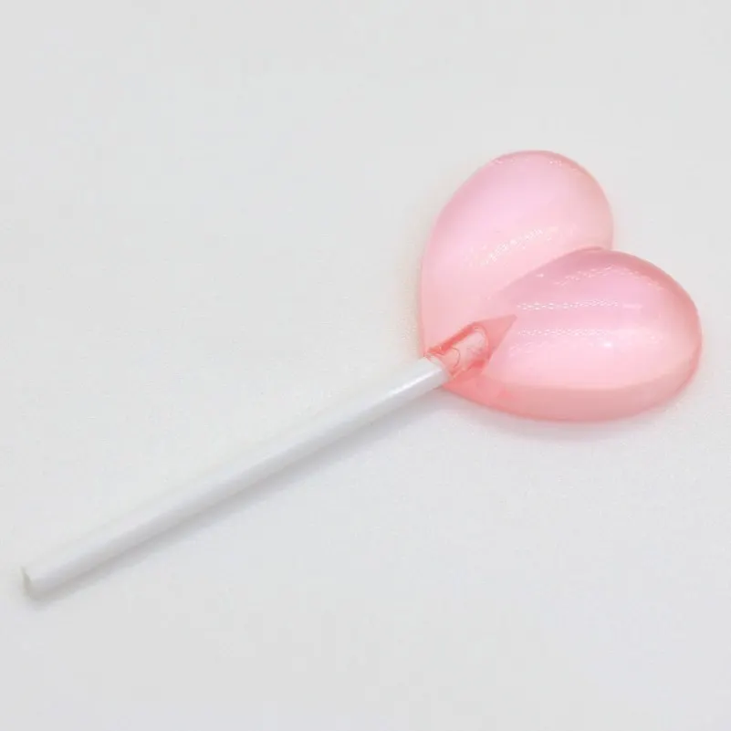 Romantic Red Heart Lollipop Women\'s Drop Earrings Kawaii Resin Accessories Earhook Earring Jewelry Gifts for Her  5 Color Choose