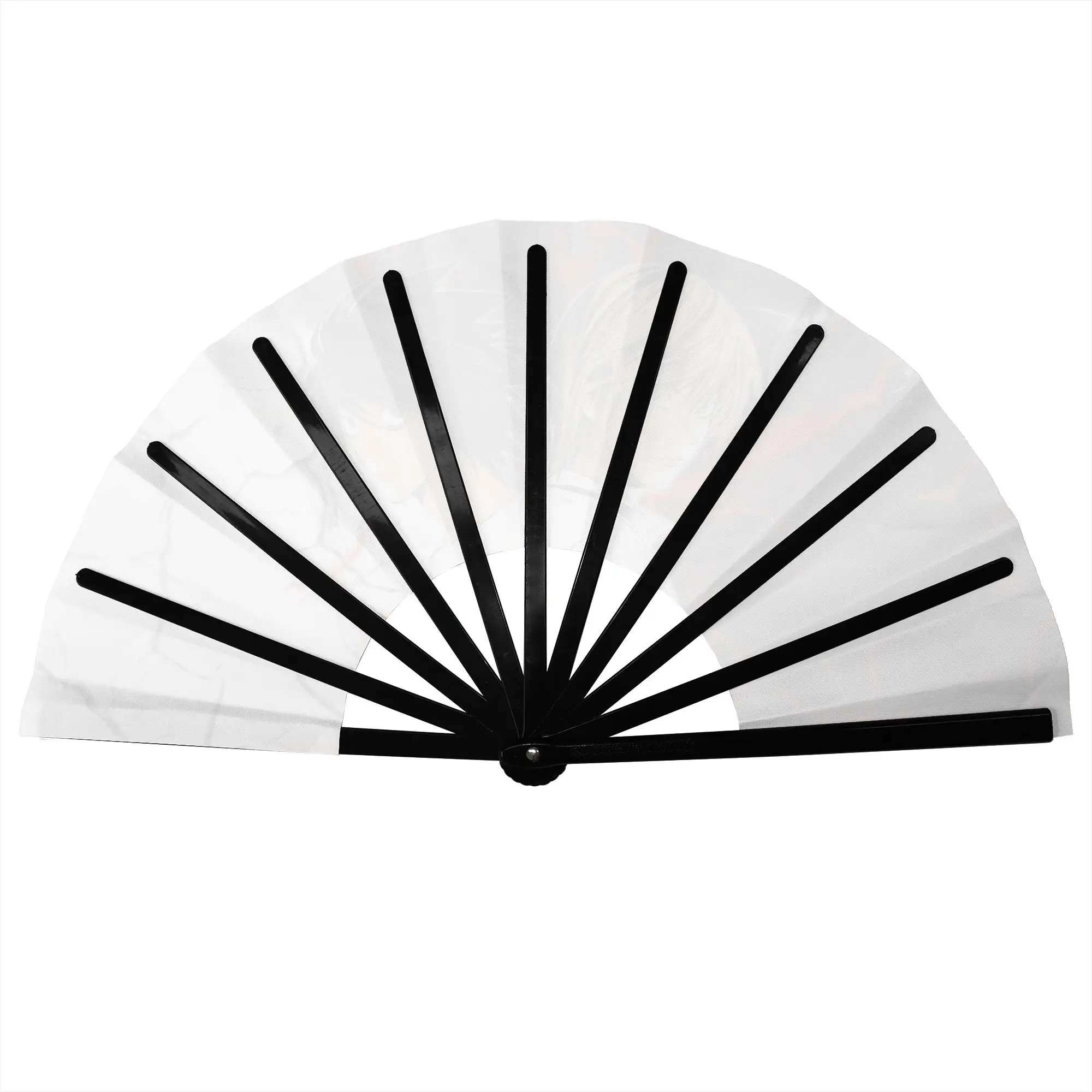 D-Deathes N-Notes Anime Graphic Cartoon Traditional Folding Fan High-Quality Polyester Fans Gift Exquisite Decorative Hand Fan
