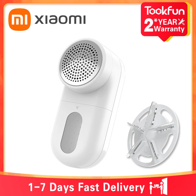 XIAOMI MIJIA Lint Remover Clothes fuzz pellet trimmer machine Portable Charge Fabric Shaver Removes for clothes Spools removal