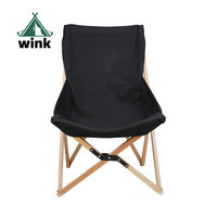 Portable Folding Wood Beach Chair, Outdoor Furniture, Simple Picnic, Camping, Hot Selling