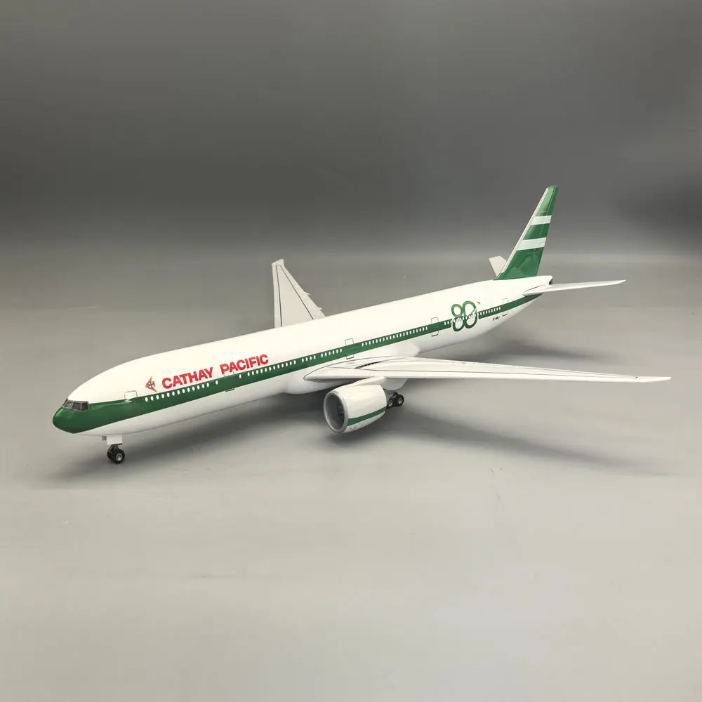 

Модели самолетов в масштабе 1:157: B777 Pacific, посвященные 80-летию, литые под давлением, со светодиодами и подставкой, для авиационной коллекции